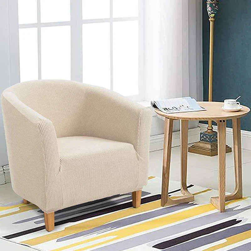 Housse De Fauteuil Cabriolet Damier Marron Clair | Housse Moderne