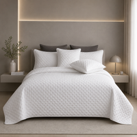 Couvre Lit Matelassé et Élégant Blanc