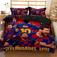 Housse de couette portrait de Messi