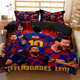 Housse de couette portrait de Messi