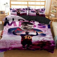 Lionnel Messi portant son maillot de joueur