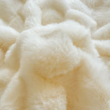 Housse de Couette Effet Fourrure Douce