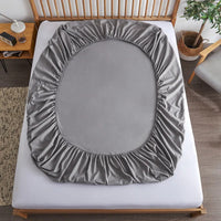 Drap Housse Gris en Coton