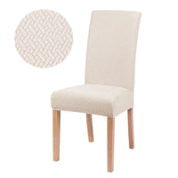 Housse pour Chaise Classe et Élastique sur fond blanc