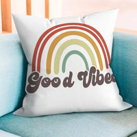 Housse Coussin pour Canapé avec un Arc-en-Ciel Imprimé