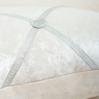 Housse Coussin Canapé Blanche et Carrée