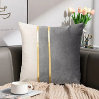 Housse Coussin Canapé Luxueuse en Velours