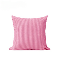 Housse Coussin Douce avec Rayures