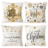 Housse Coussin Noel avec Motif de Flocon