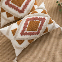 Housse Coussin Rectangulaire Motifs en Relief